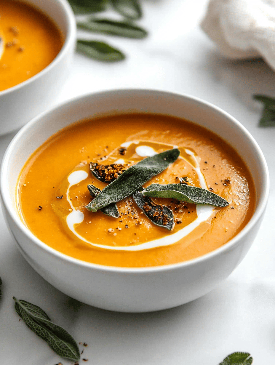Autumn’s Hidden Treasure: Creamy Pumpkin Soup That Enchants