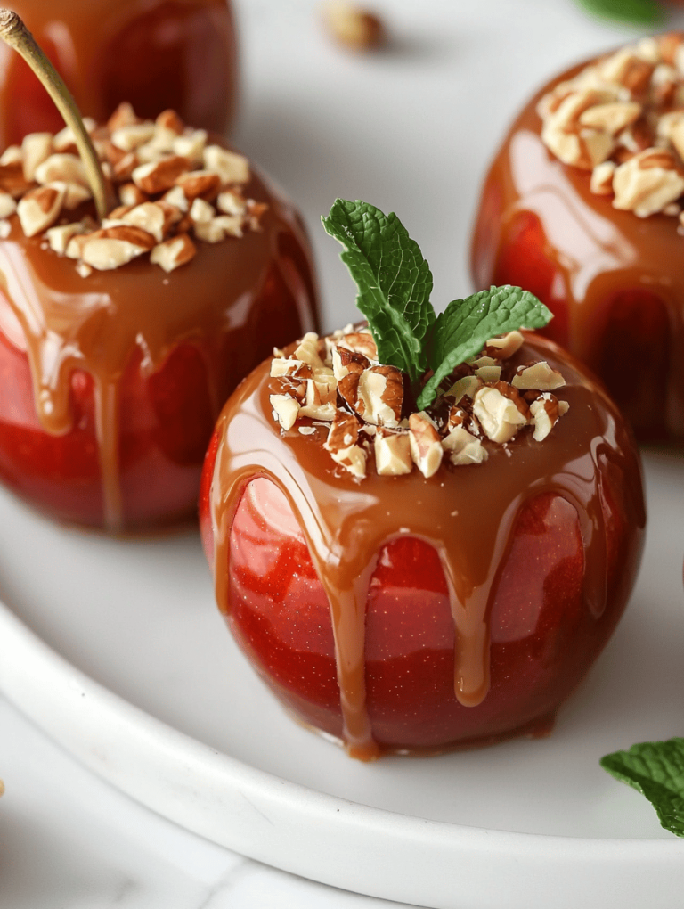 Unmask the Candy Chaos: Halloween Poison Toffee Apples