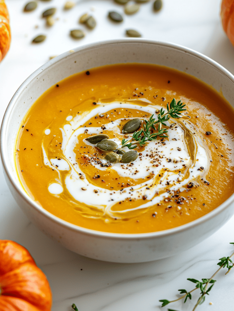 Unearth the Cozy Charm of Fall with Roasted Pumpkin Soup