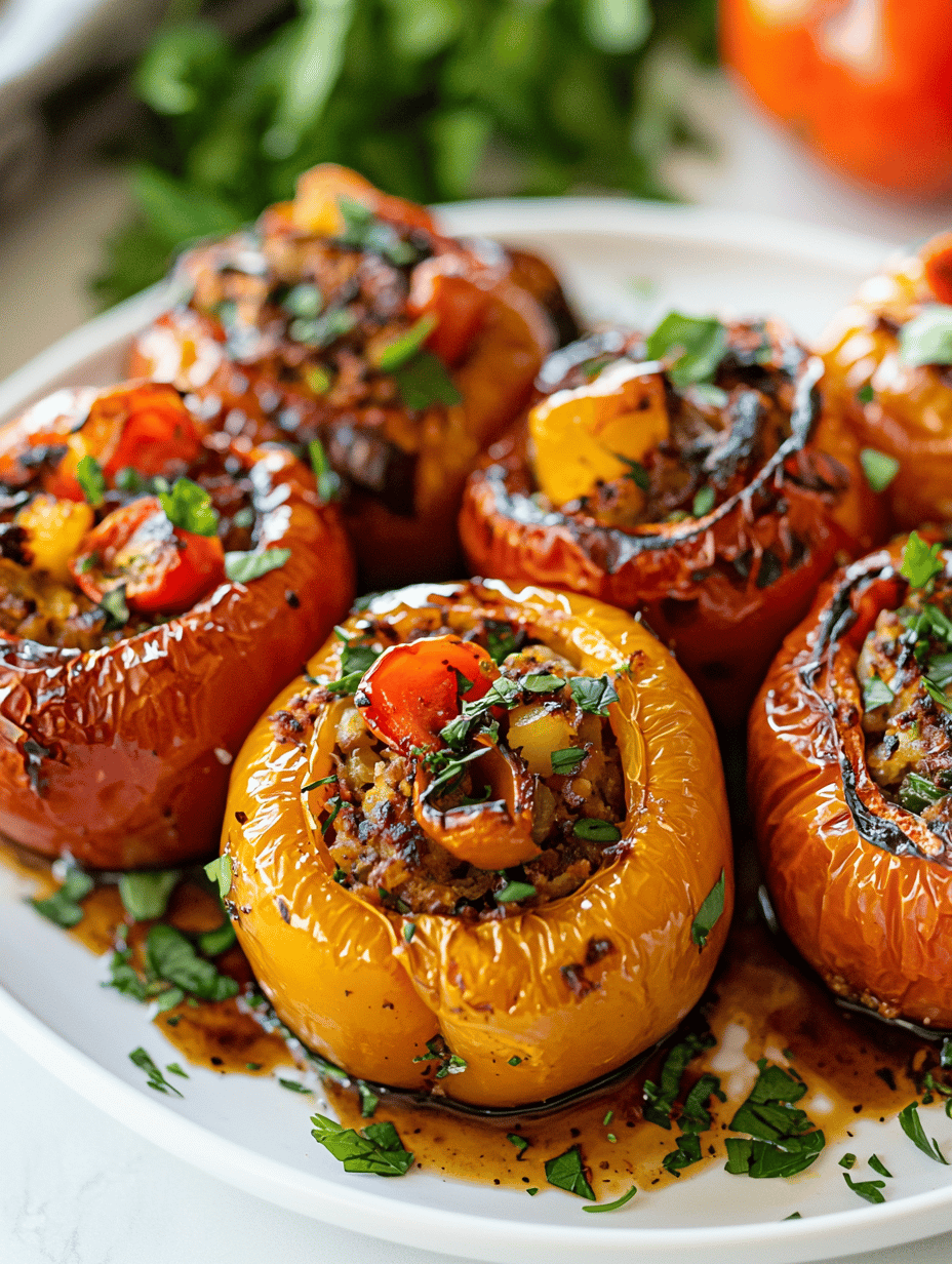 Unconventional Stuffed Peppers: A Flavor Fuse