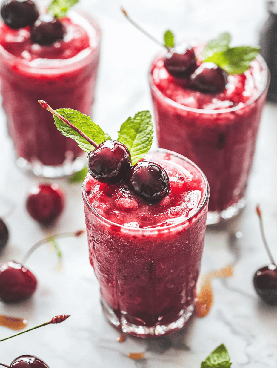Cherry Bliss: The Secret Ingredient to a Perfect Slushie