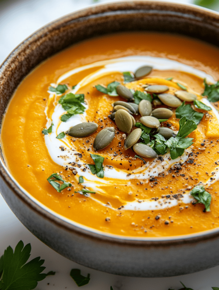 Hidden Autumn Gem: Roasted Butternut Squash & Carrot Soup