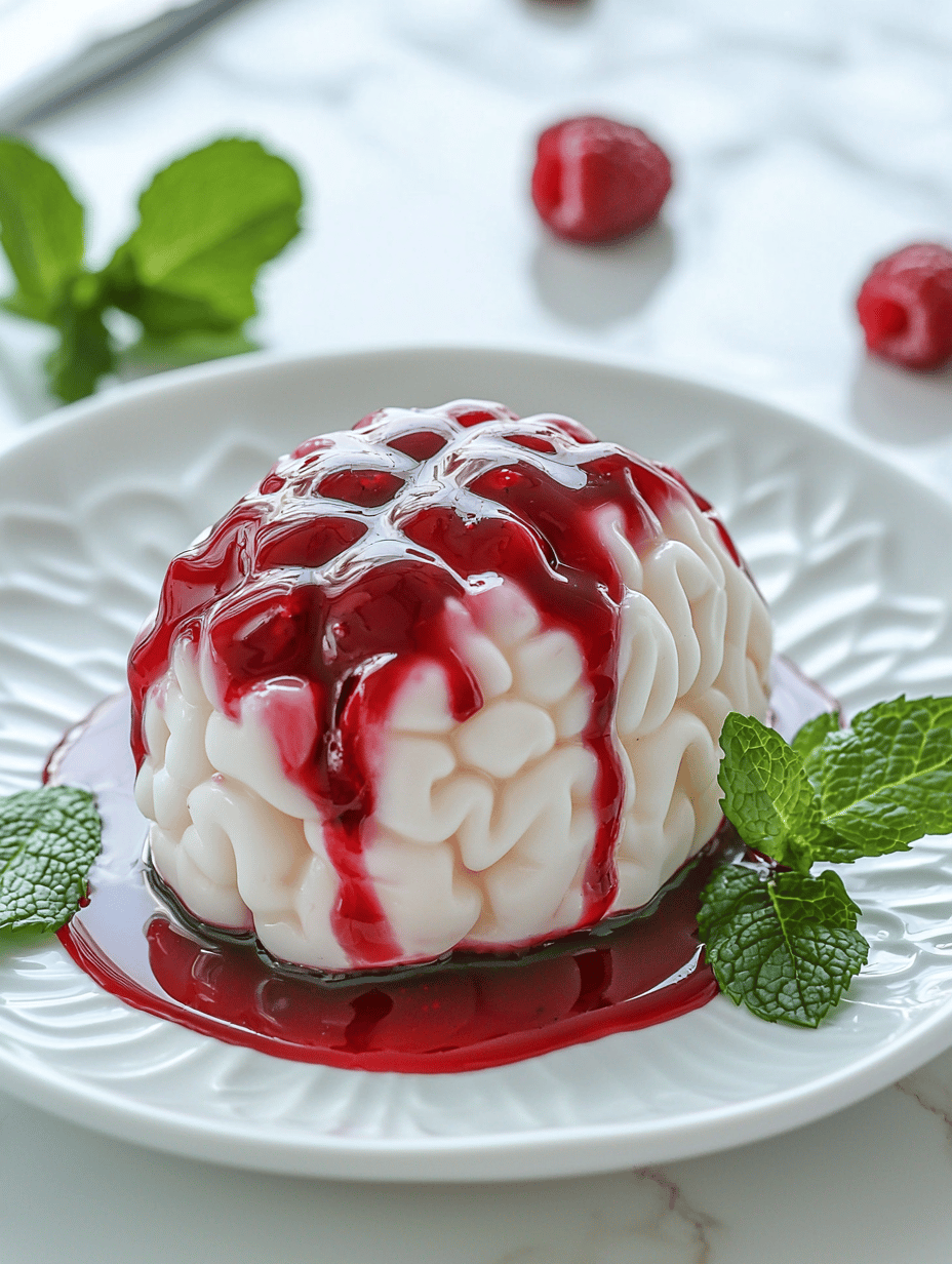 The Spookiest and Funkiest Halloween Brain Jello Mold