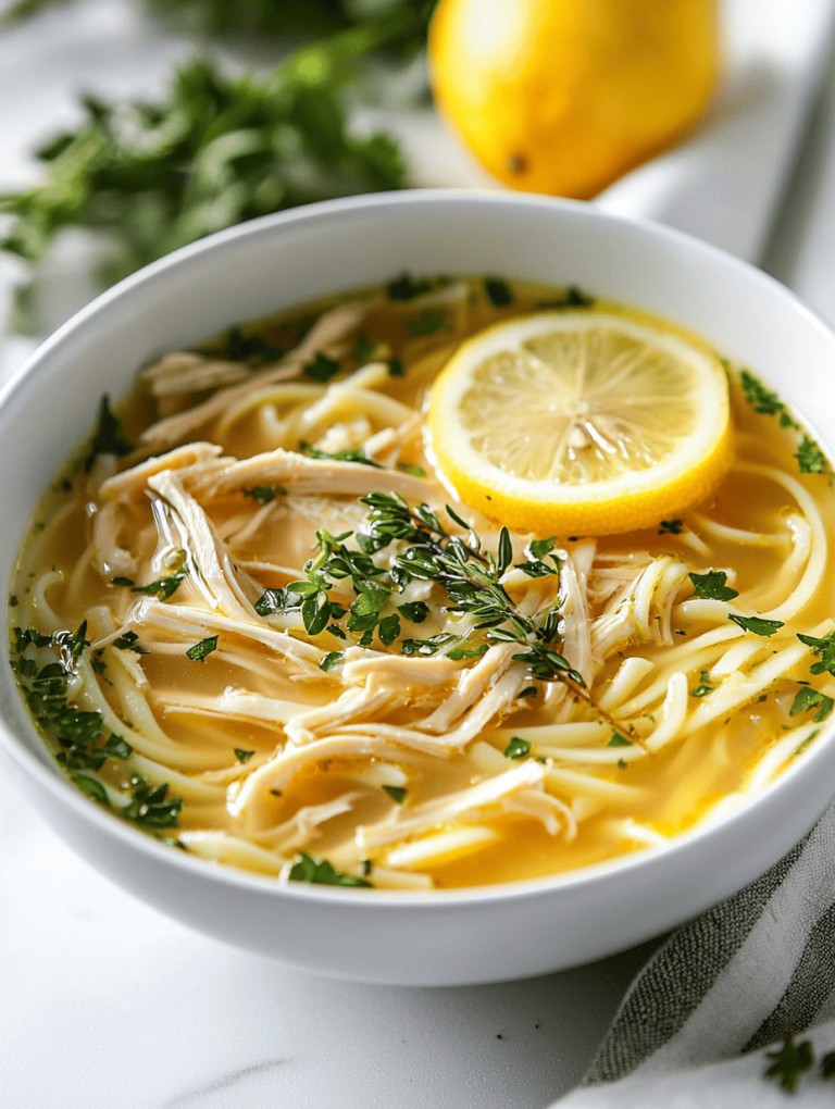 Reviving Grandma’s Secret: Chicken Noodle Soup with a Twist