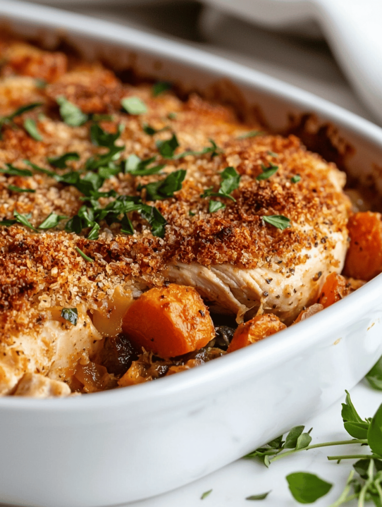 Cozy Autumn Chicken Casserole: A Comfort Food with a Twist