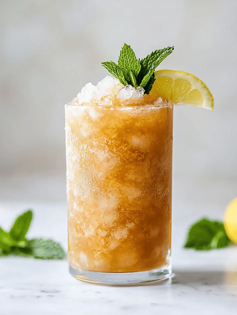 Chill Out with the Ultimate Iced Tea Slushie!