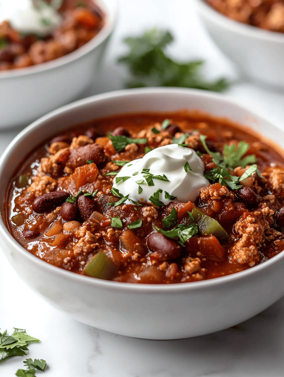 Unconventional Comfort: Spicy Turkey Chili That Breaks the Mold