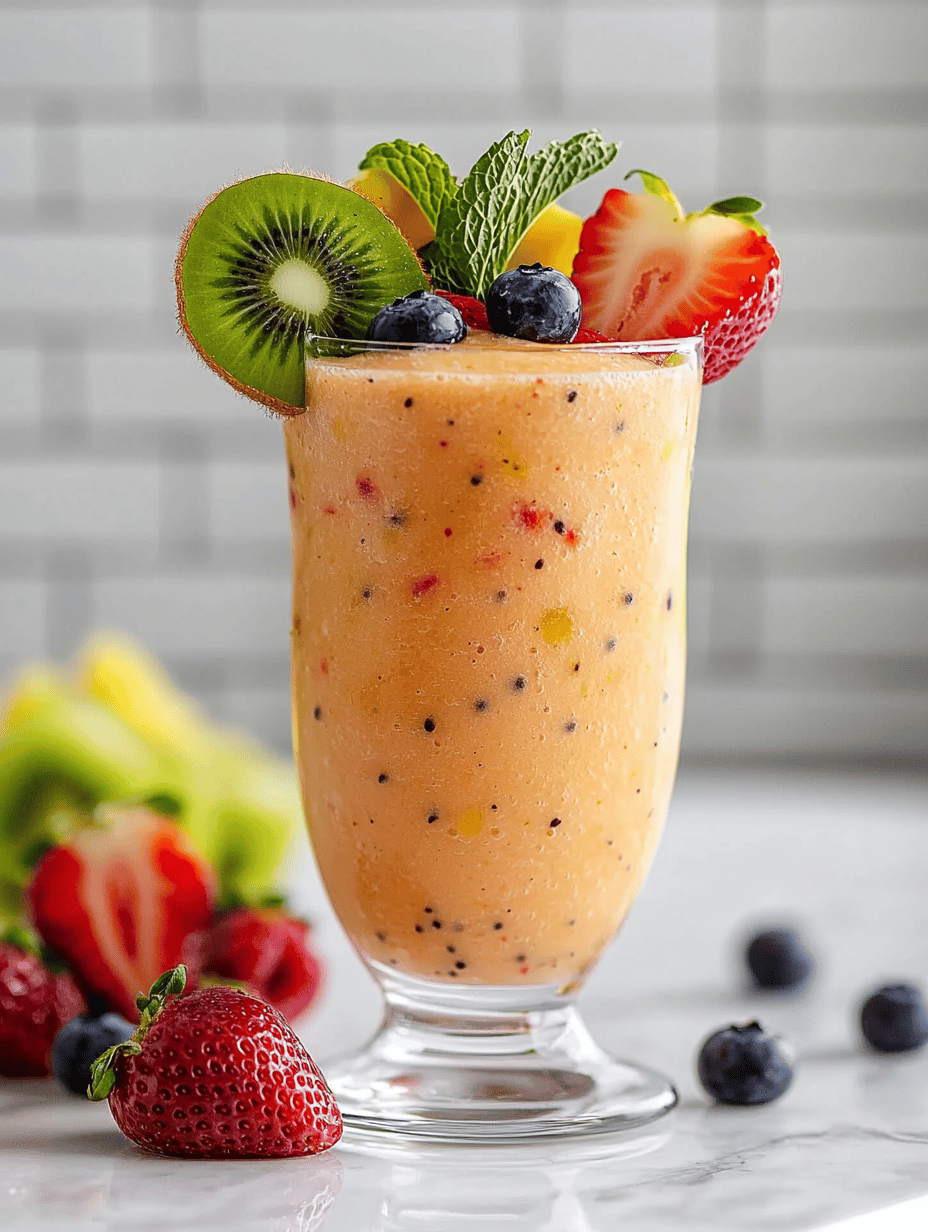 Chill Out with an All-Natural Milkshake Slushie