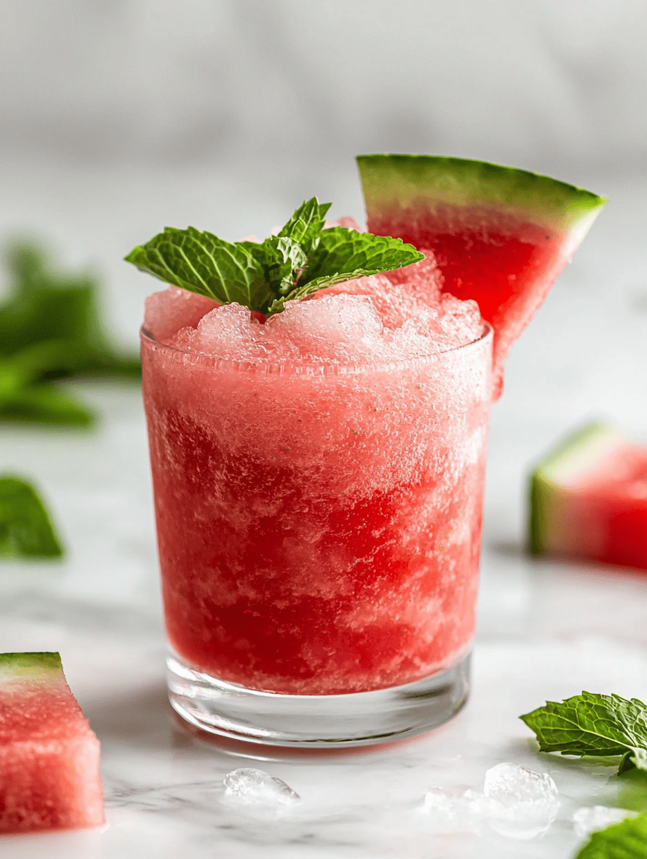 Chill Out with Watermelon Slushie: The Unexpected Cooler You Need