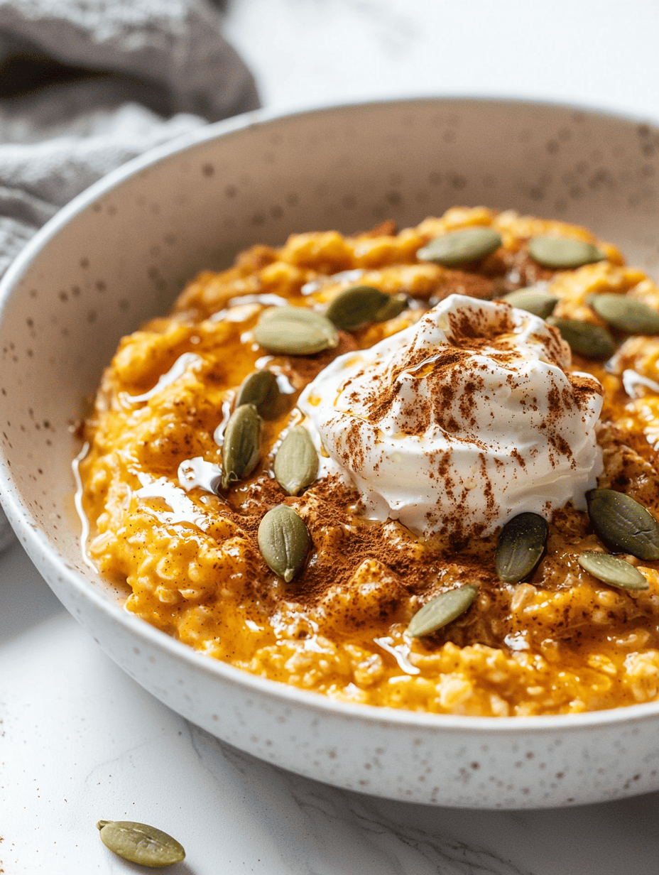 Morning Magic: Pumpkin Oatmeal That Transforms Your Day