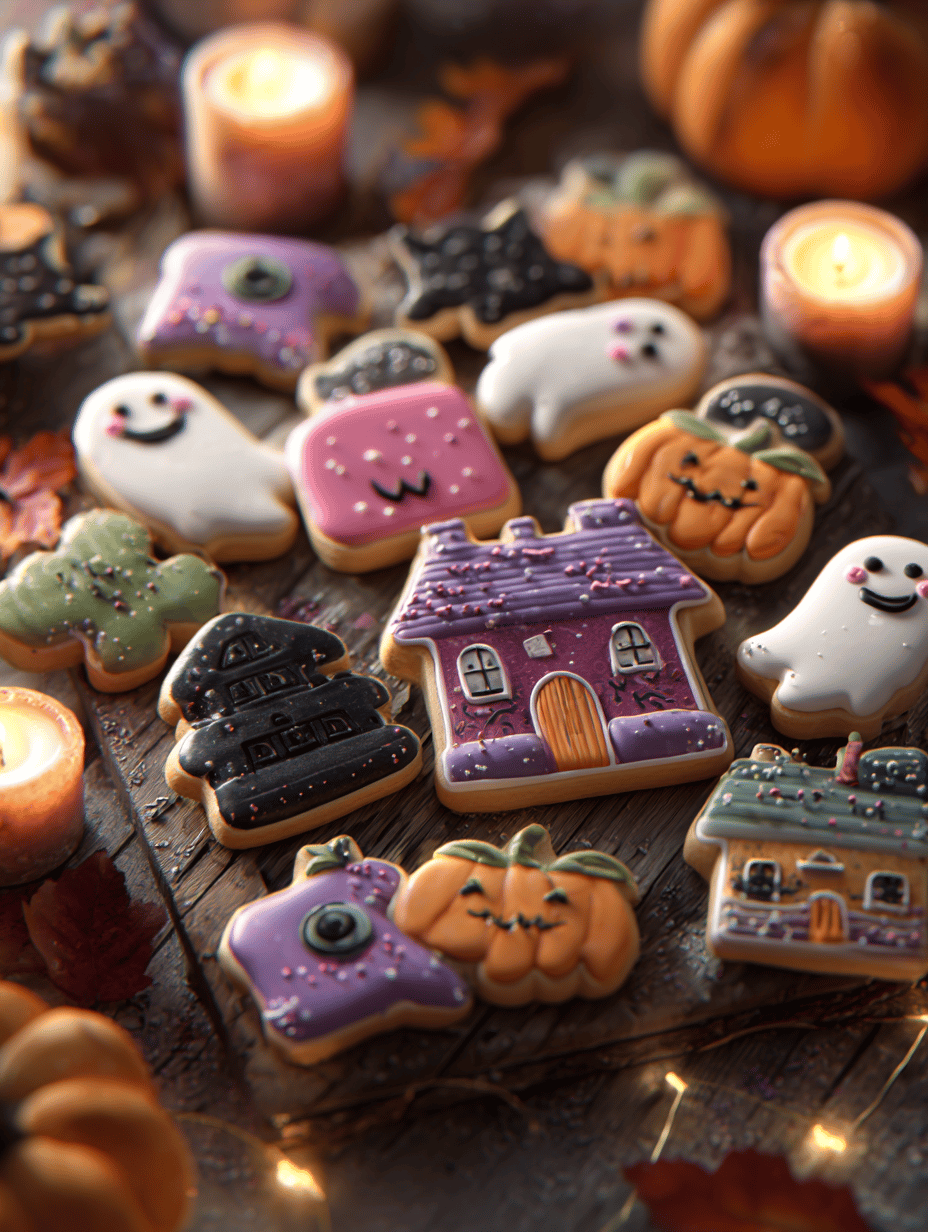 Spooky-Sweet Halloween Sugar Cookies with a Twist