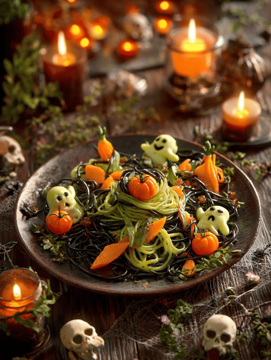 Spooky Goodness: The Halloween Pasta That Turns Ordinary Noodles Into a Ghoulish Feast
