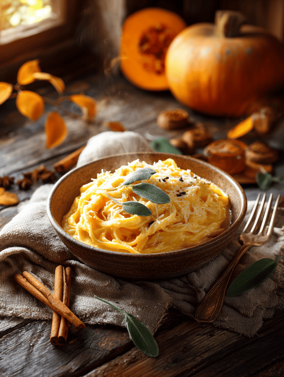 Pumpkin Alfredo Pasta: A Cozy Fall Twist That Surprises