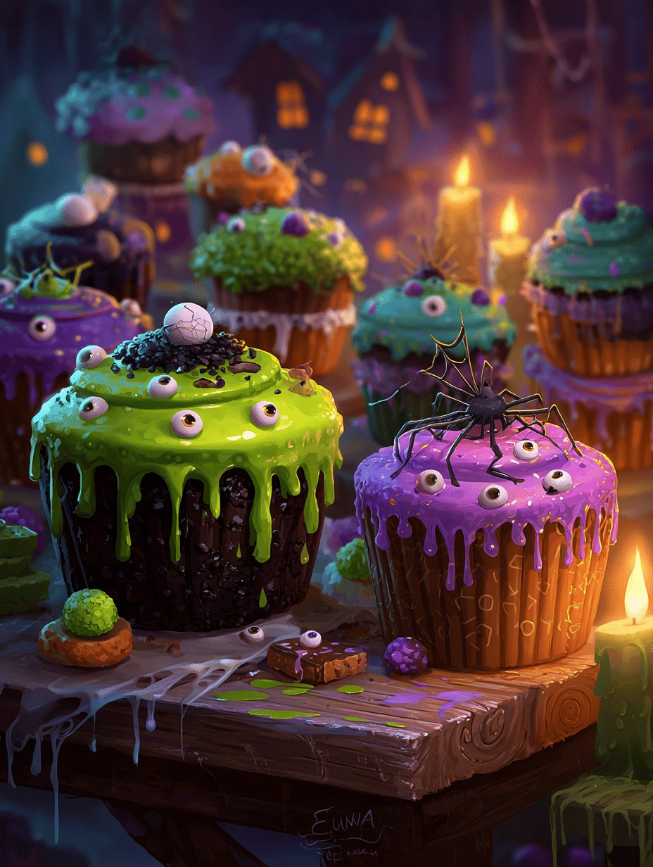 Spooky Cupcakes: A Ghoulishly Fun Baking Adventure