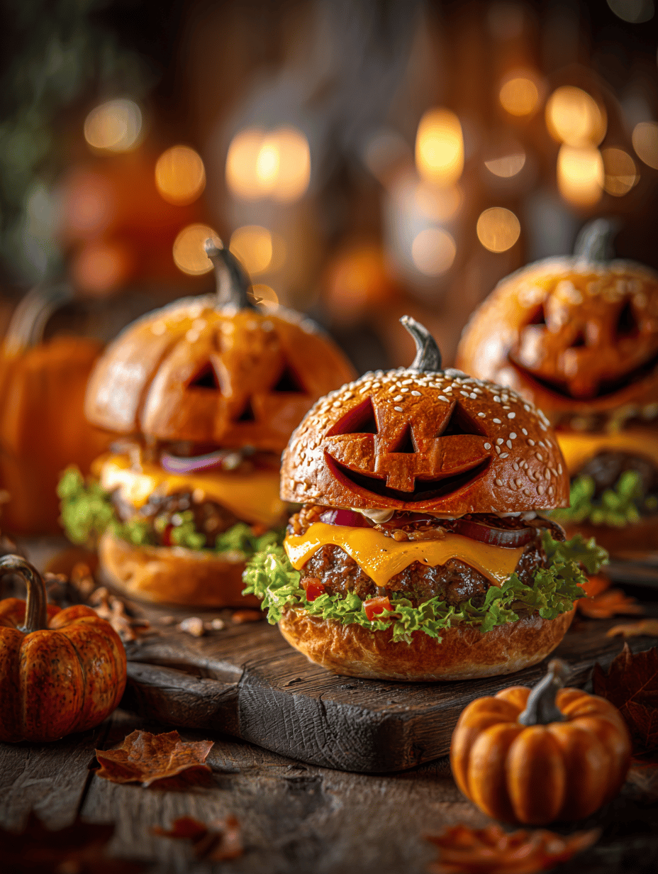 Jack O’ Lantern Burgers: A Spooky Good Twist on Comfort Food