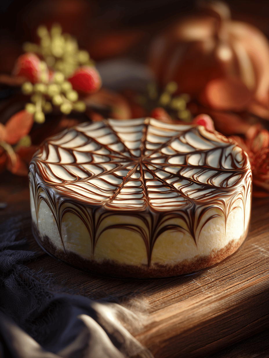 Spiderweb Cheesecake: The Deliciously Chaotic Dessert You Didn’t Know You Needed