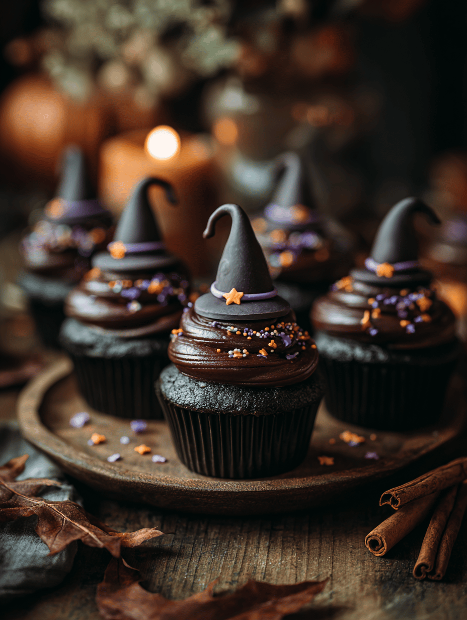 Witch Hat Cupcakes: A Spooky Sweet Trick for Your Baking Arsenal
