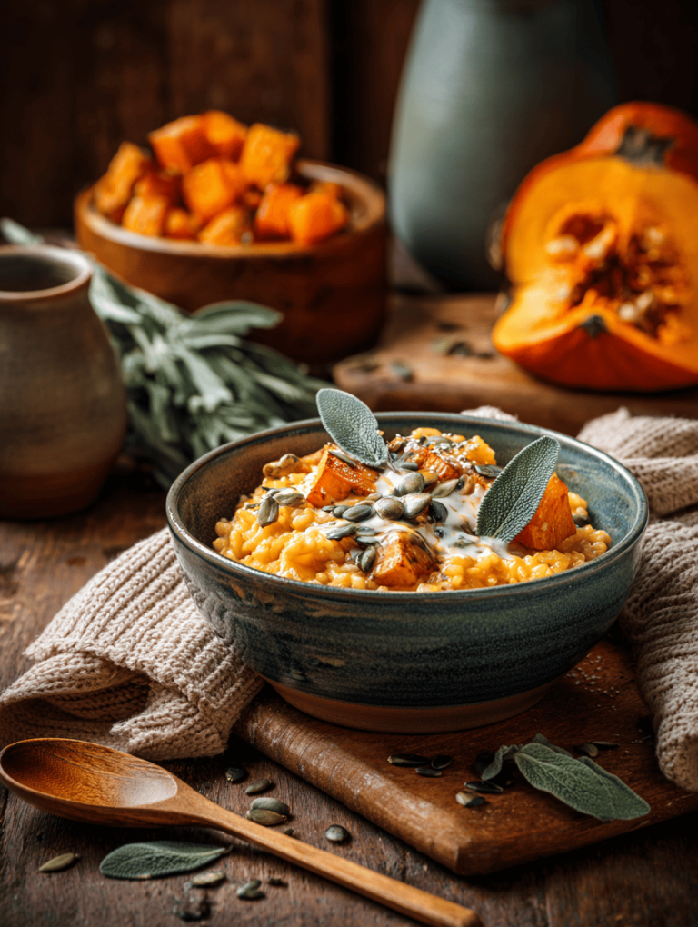 Pumpkin Risotto: A Cozy Autumn Hug in Every Bite