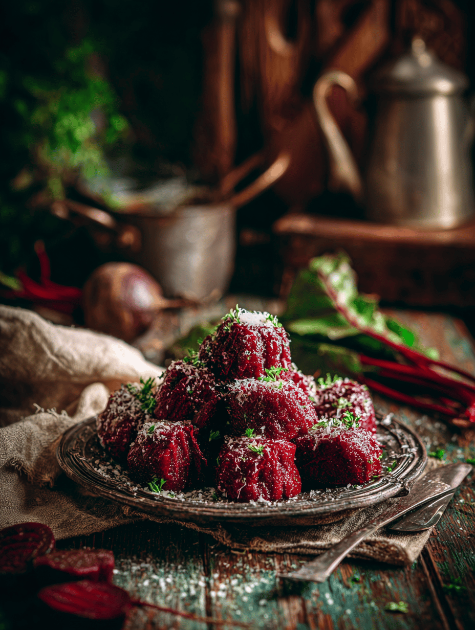 Blood-Red Beet Gnocchi: A Rustic Twist on Classic Comforts