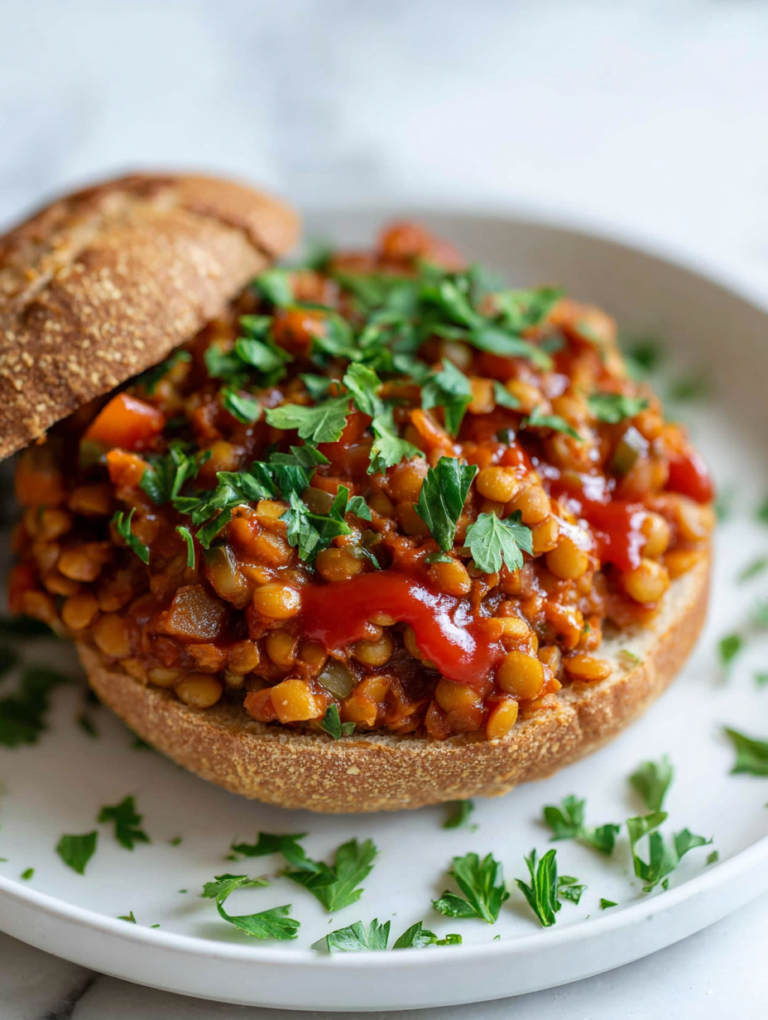 Lentil Sloppy Joes Recipe