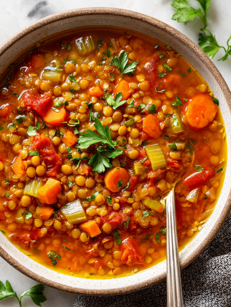 Lentil Vegetable Stew Recipe