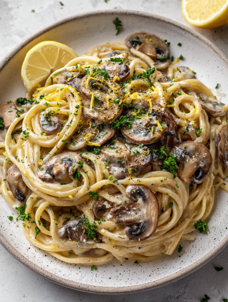 Vegan Mushroom Stroganoff Pasta Recipe