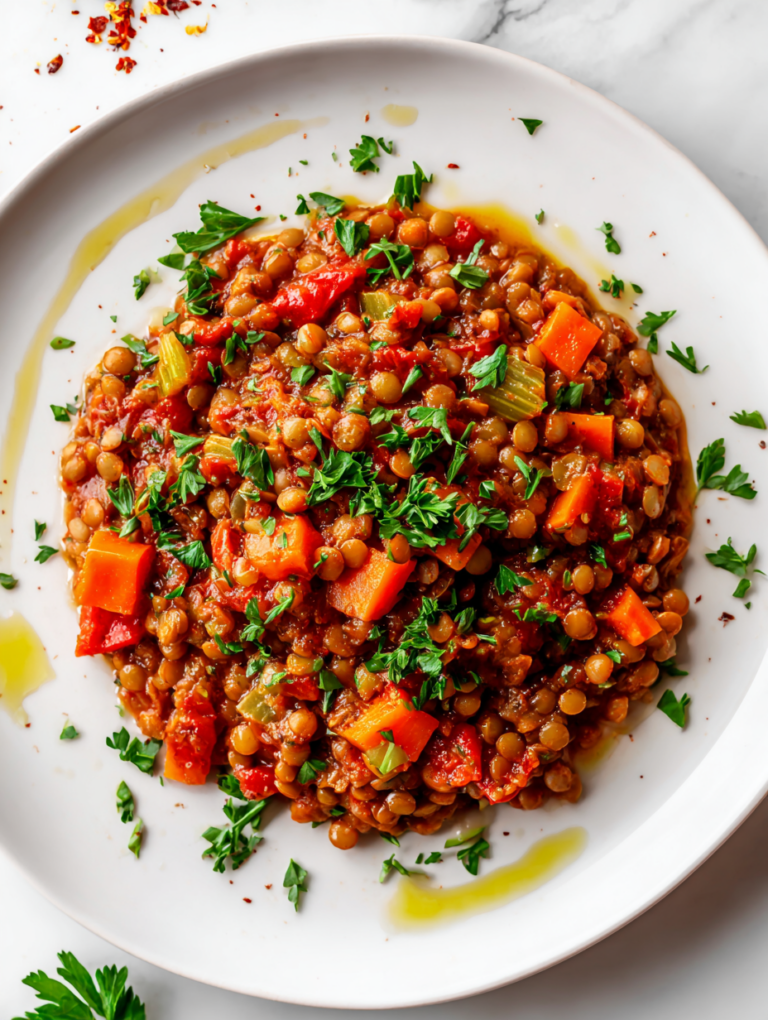 Vegan Lentil Ragu Recipe