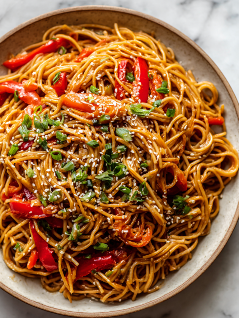 Vegan Sesame Noodles Recipe